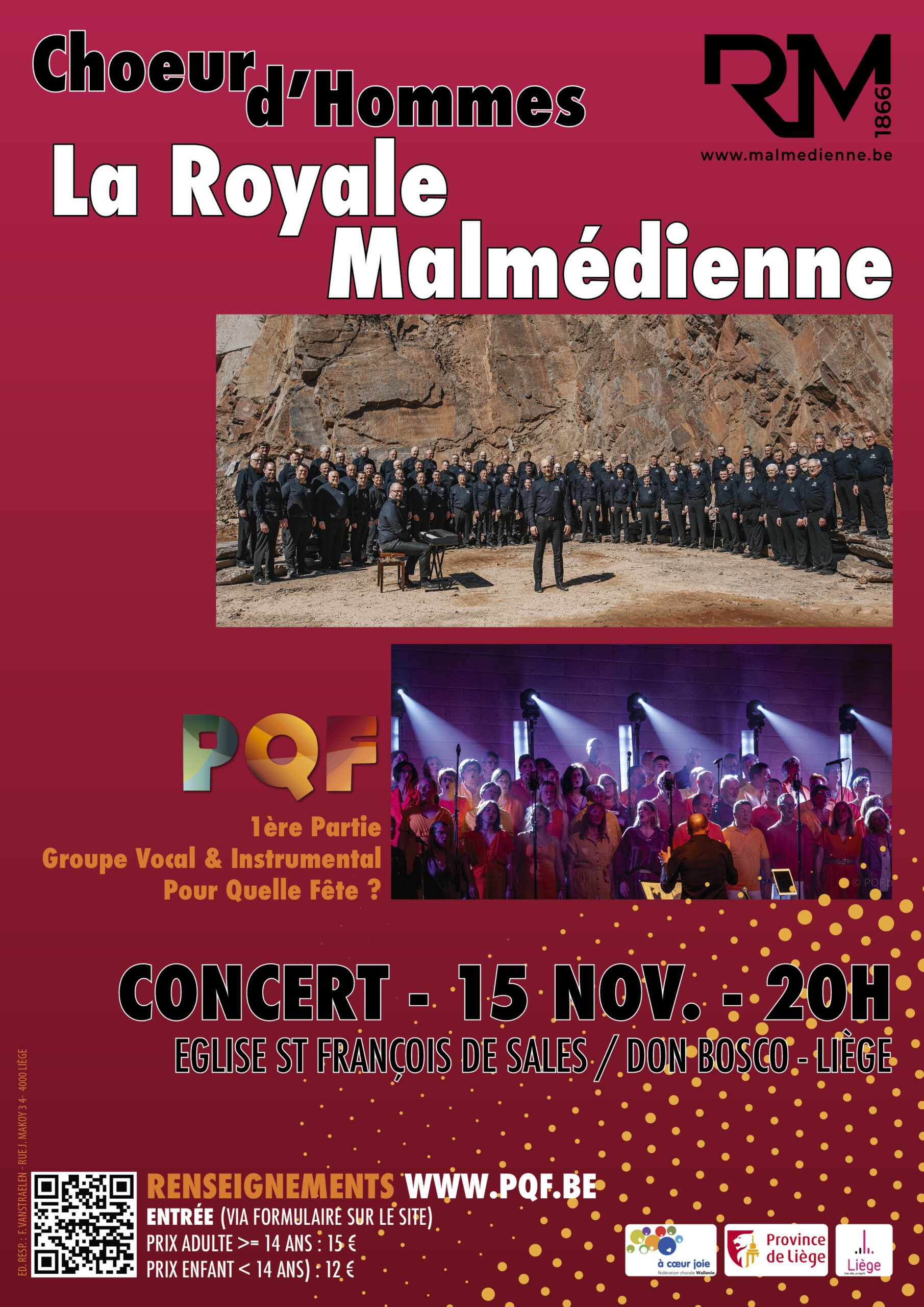 2025 Concert MALMEDIENNE Concert Royal malmédienne